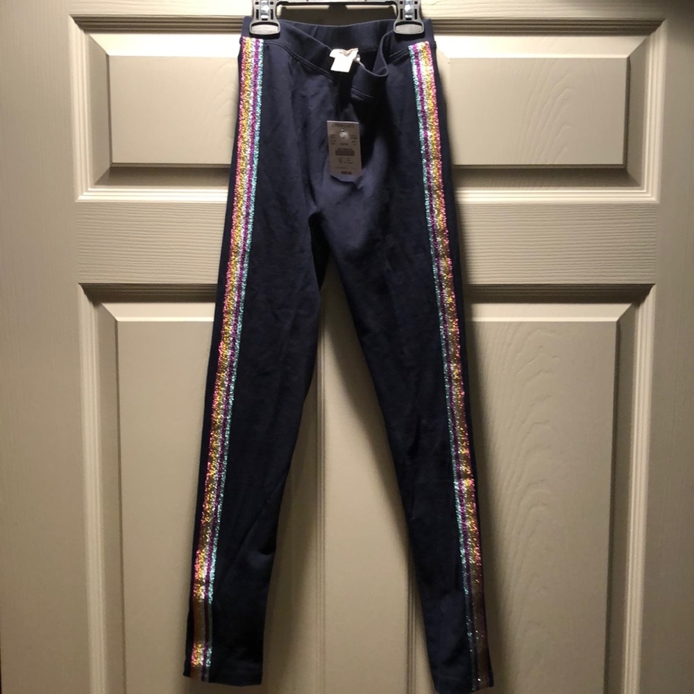 Crewcut Sparkle Stripe Leggings